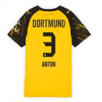Borussia Dortmund Waldemar Anton #3 Domáci Ženy futbalový dres 2025-26 Krátky Rukáv